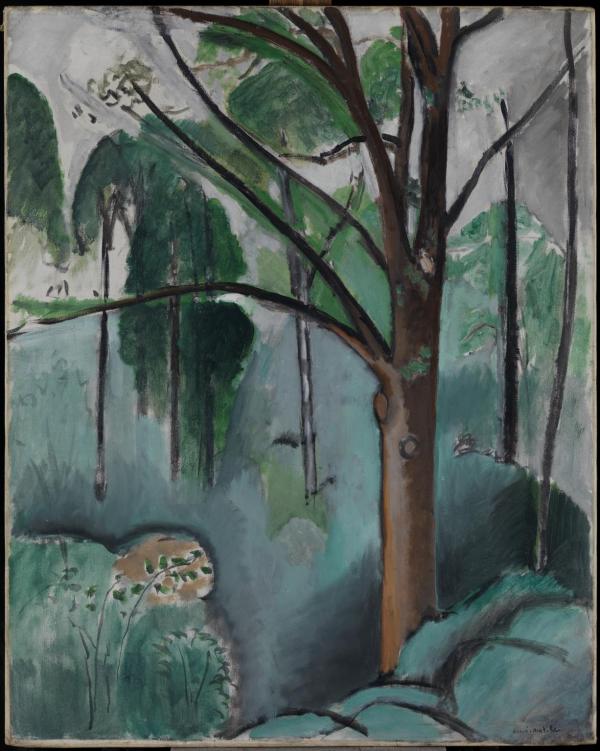 Trivaux Pond 1916 or 1917 by Henri Matisse 1869-1954