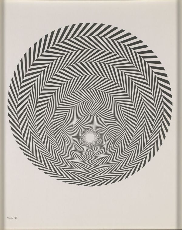 Blaze IV, Bridget Riley, © UK Government Art Collection © Bridget Riley 2017. All rights reserved.