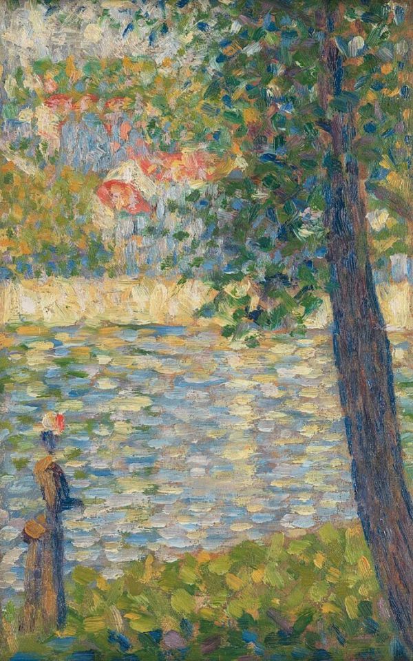 George Seurat, The Morning Walk, 1885 © National Gallery, London