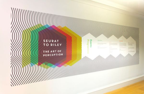 Installation Shot of Seurat To Riley Exhibition © Compton Verney photo by Jamie Woodley (1)